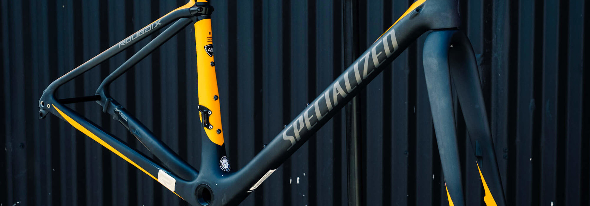 Roubaix Comp Frame Carb/Gldorg/Char 49cm 2017