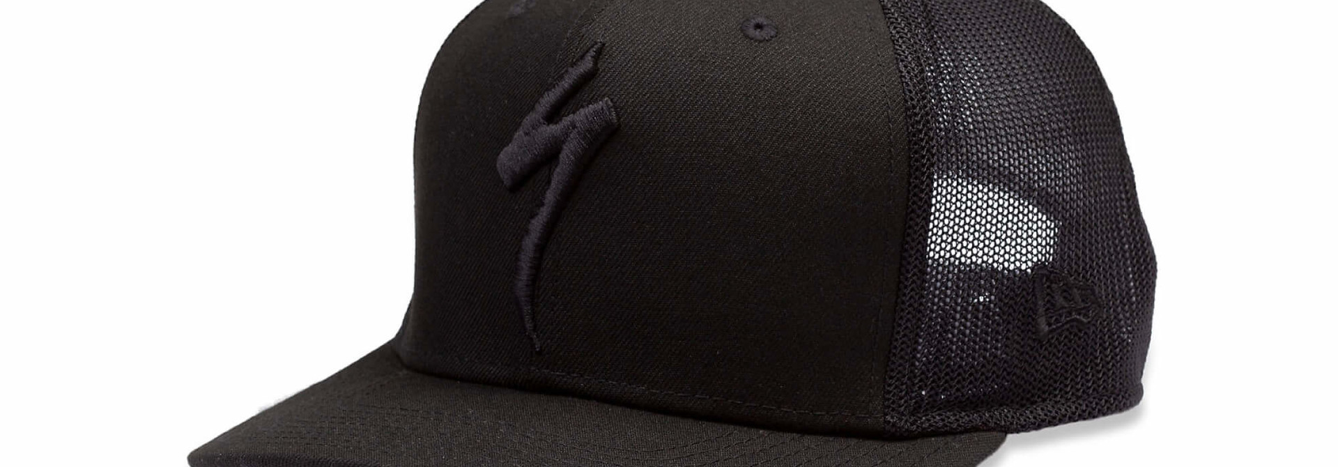 New Era Trucker Hat S-Logo Black OSFA