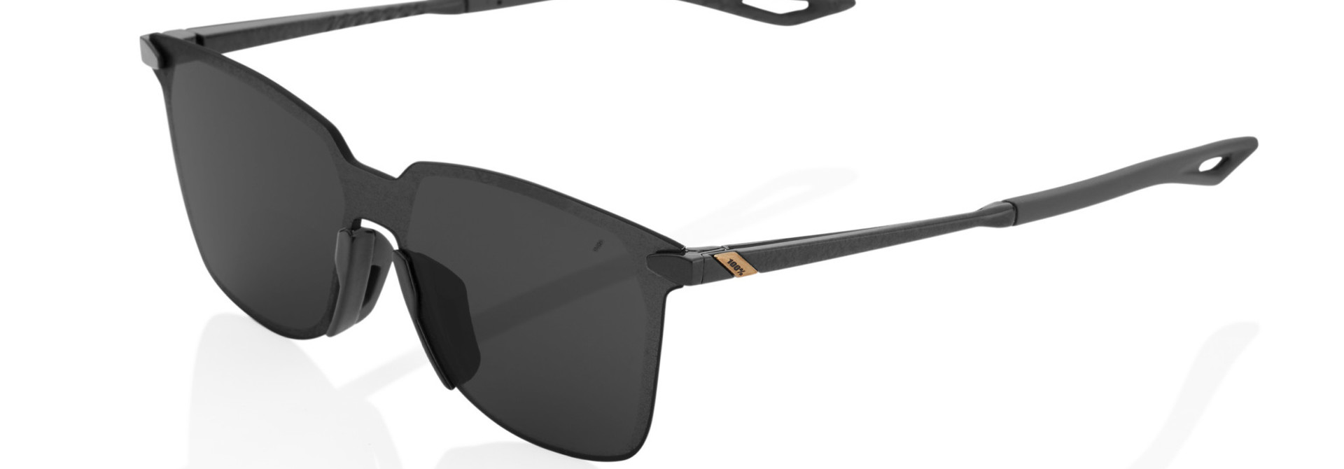 Legere Sq Polished Black Smoke