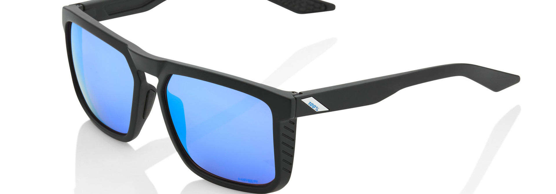 Renshaw Matte Black Hiper Blue Multilayer Mirror Lens