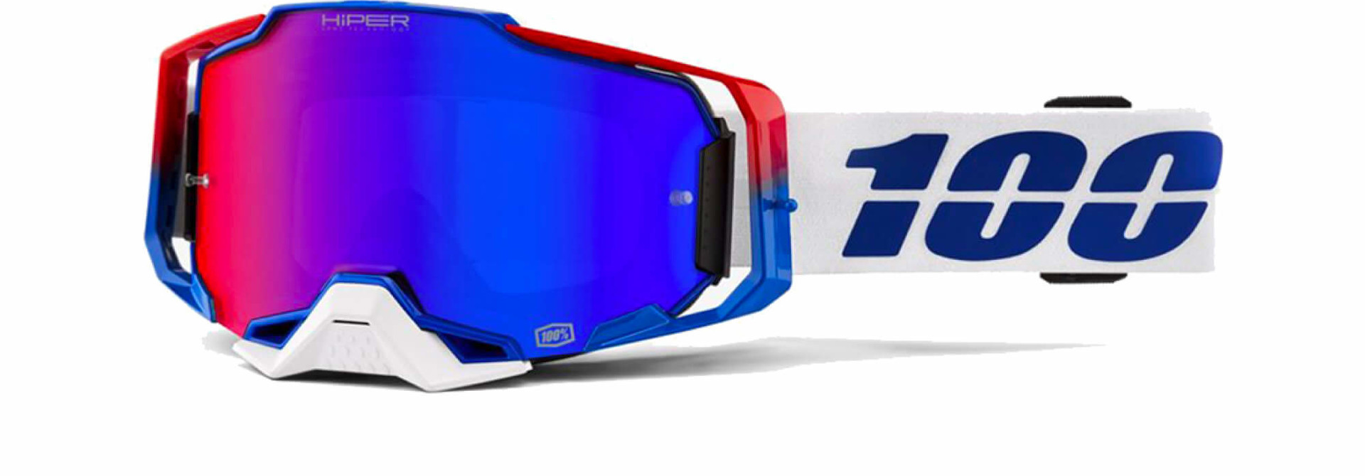 Armega Goggle Genesis Hiper Blue/Red Mirror Lens