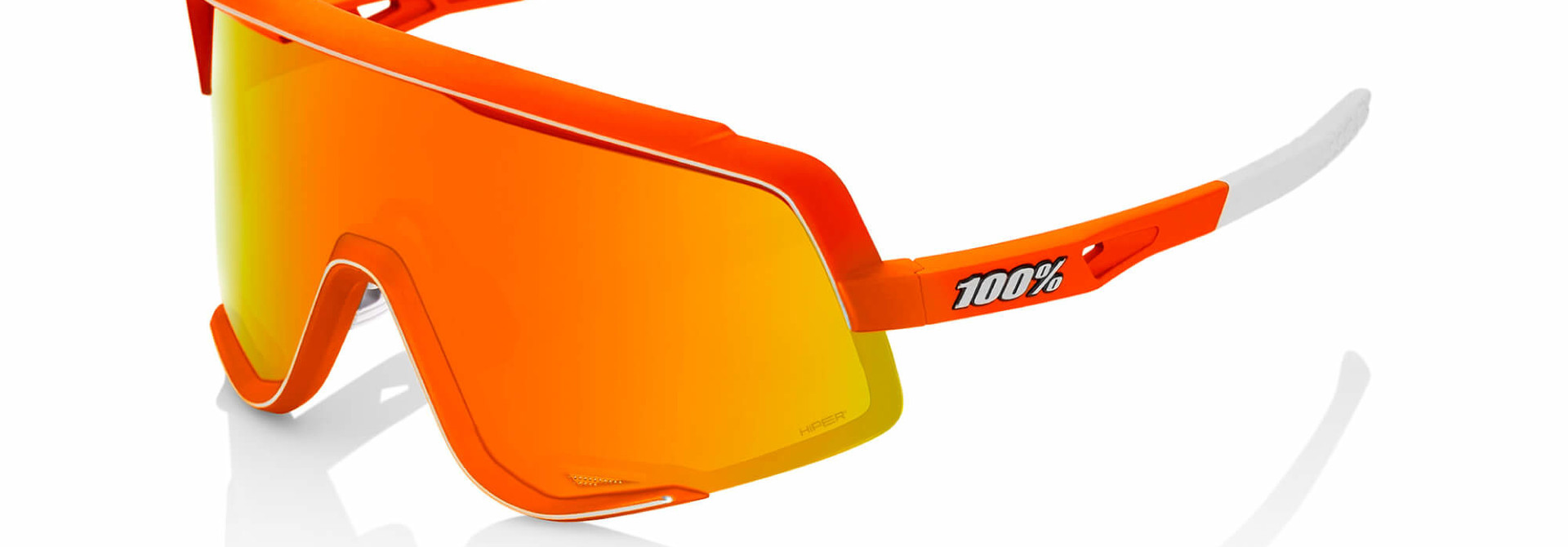 Glendale Neon Orange - Hiper Red Lens