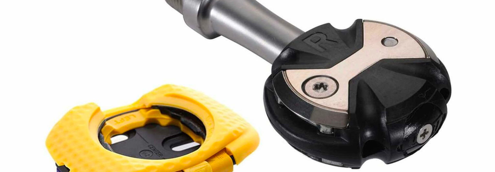 Pedal Zero Stainless Steel with Walkable Cleat Black
