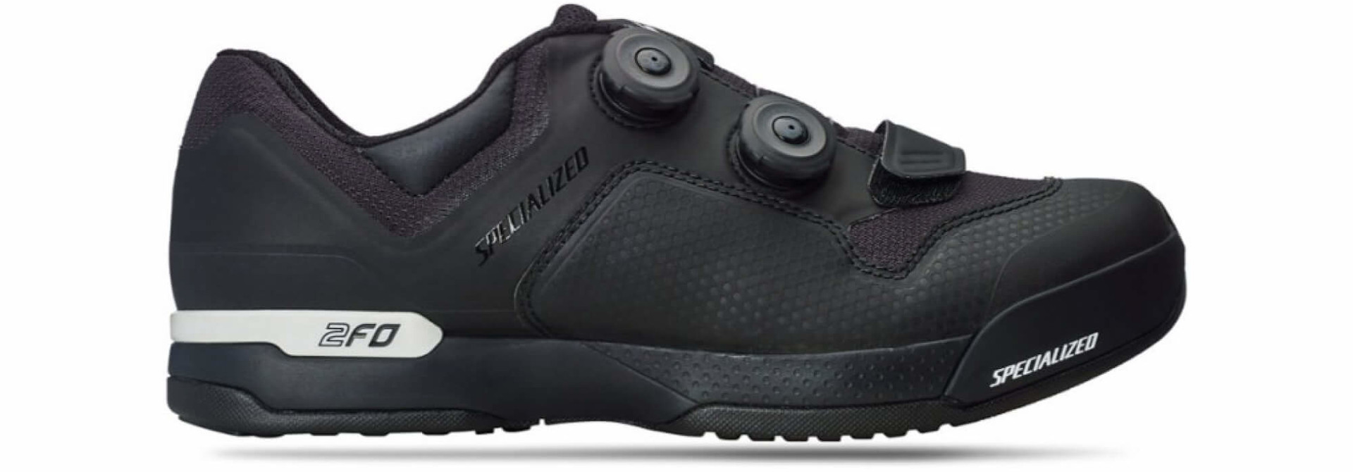 2FO Cliplite MTB Shoe Blk/Wht 41/8 Size: 41