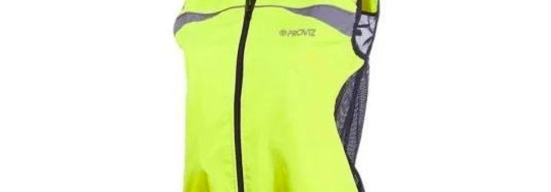 Gilet- Proviz High Visibility Yellow Wind Vest Womens Fit Size 12 Pv251