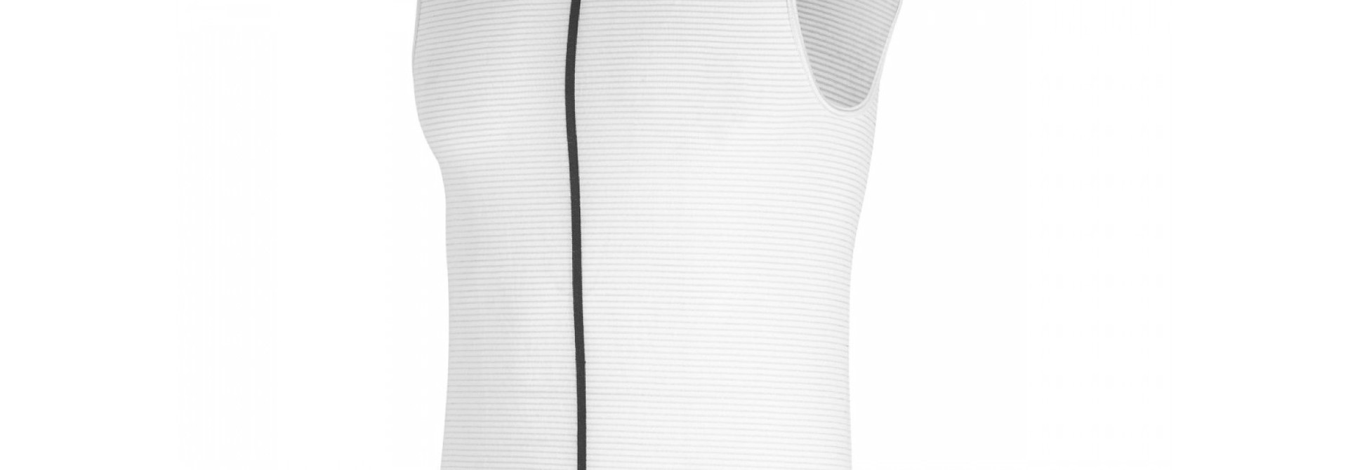 Skinfoil No Sleeve Summer Base Layer Men Holy White
