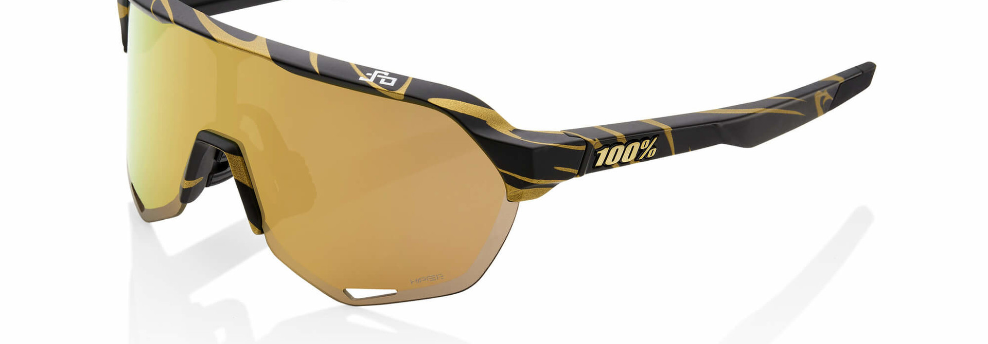 S2 Peter Sagan LE Metallic Gold Flake Hiper Gold Mirror Lens