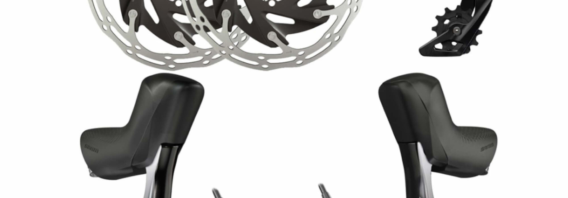 Force eTap AXS Upgrade Kit 1x Hydraulic 6 Bolt Disc Brake Flat Mount