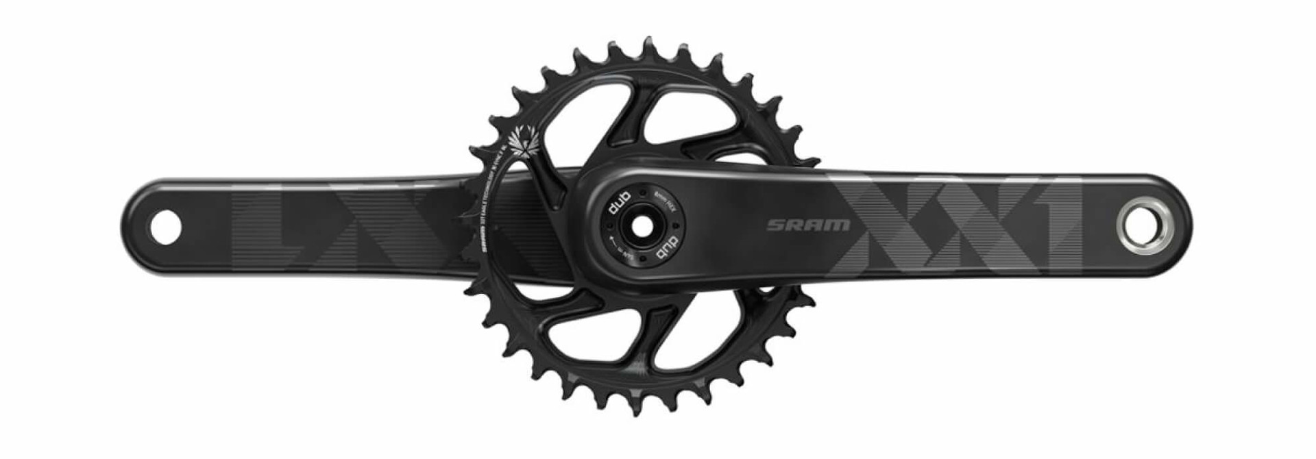 Crankset XX1 Eagle DUB 175mm Direct Mount 34 Tooth X-Sync 2 Black Boost