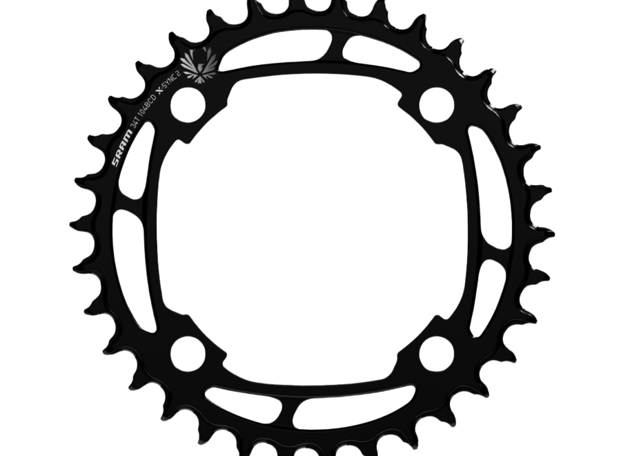 Chainring X-Sync2 Eagle 104 BCD Alloy 1x 12 Speed Black 34T