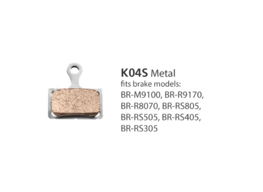BR-R9170 Metal Pads & Spring K04S Also Br-M9100