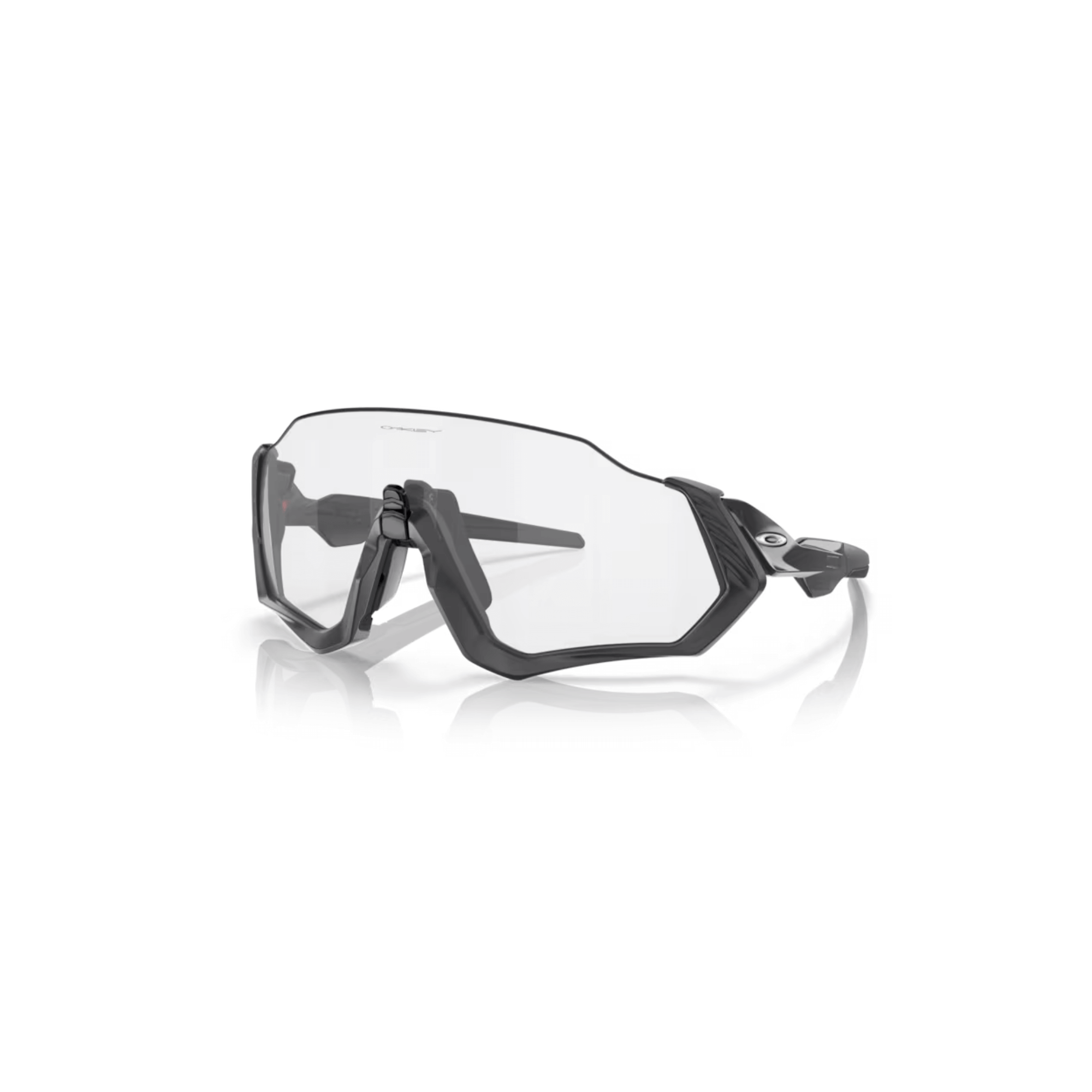 Oakley flight store jacket clear lens