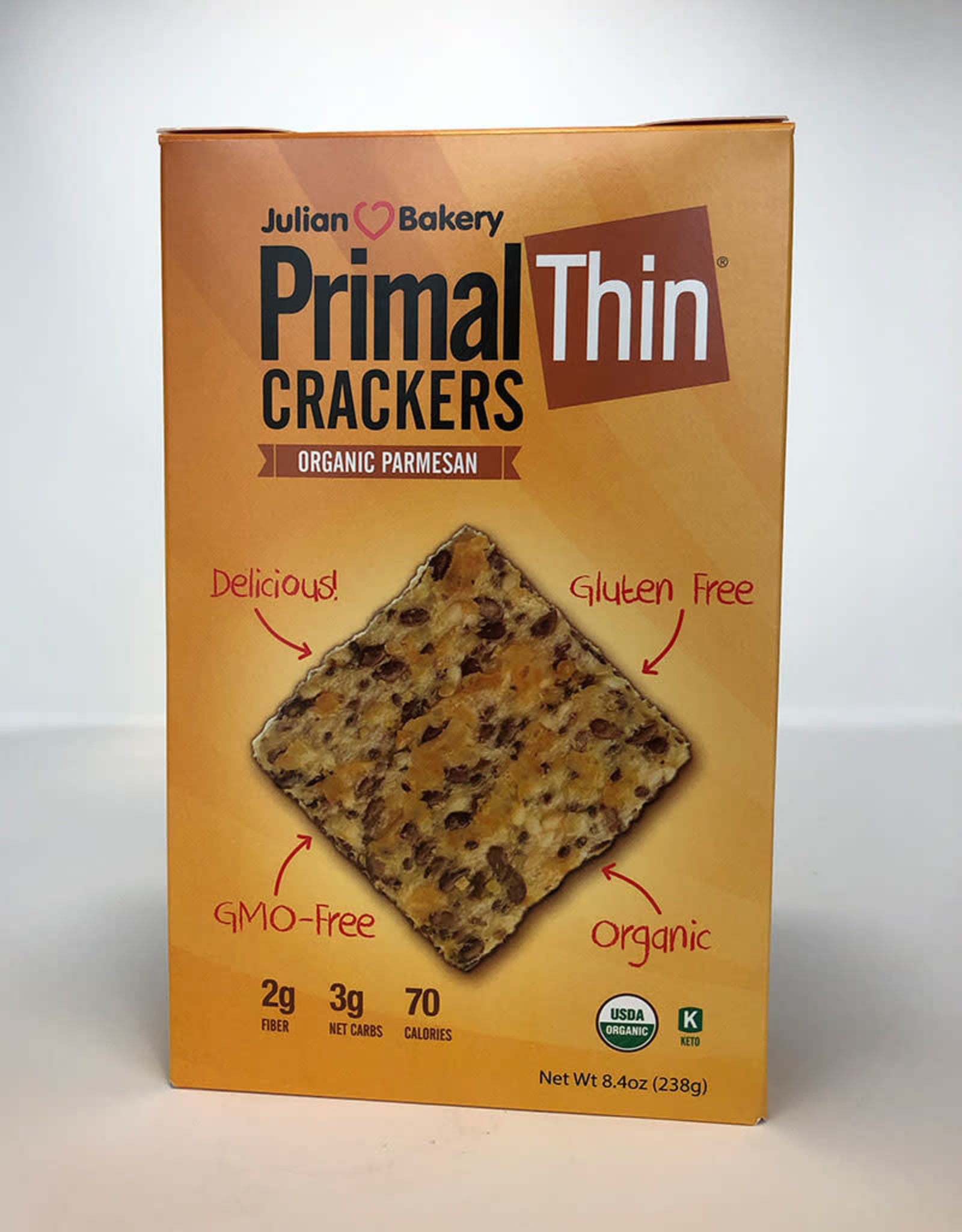 Julian Bakery Julian Bakery - Paleo Thin Crackers, Organic Parmesan