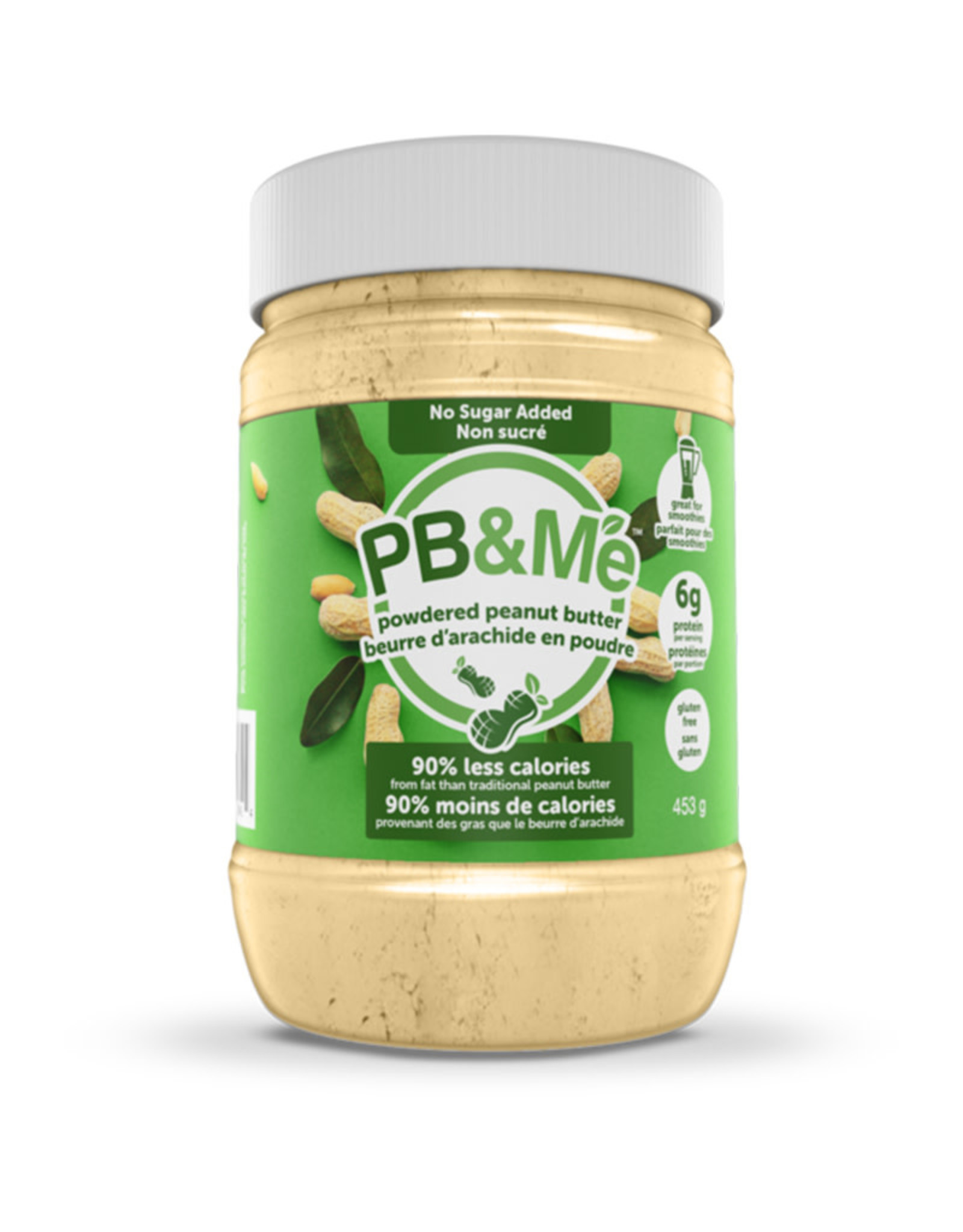 Buy PB&Me Natural Powdered Peanut Butter 453 g with same day