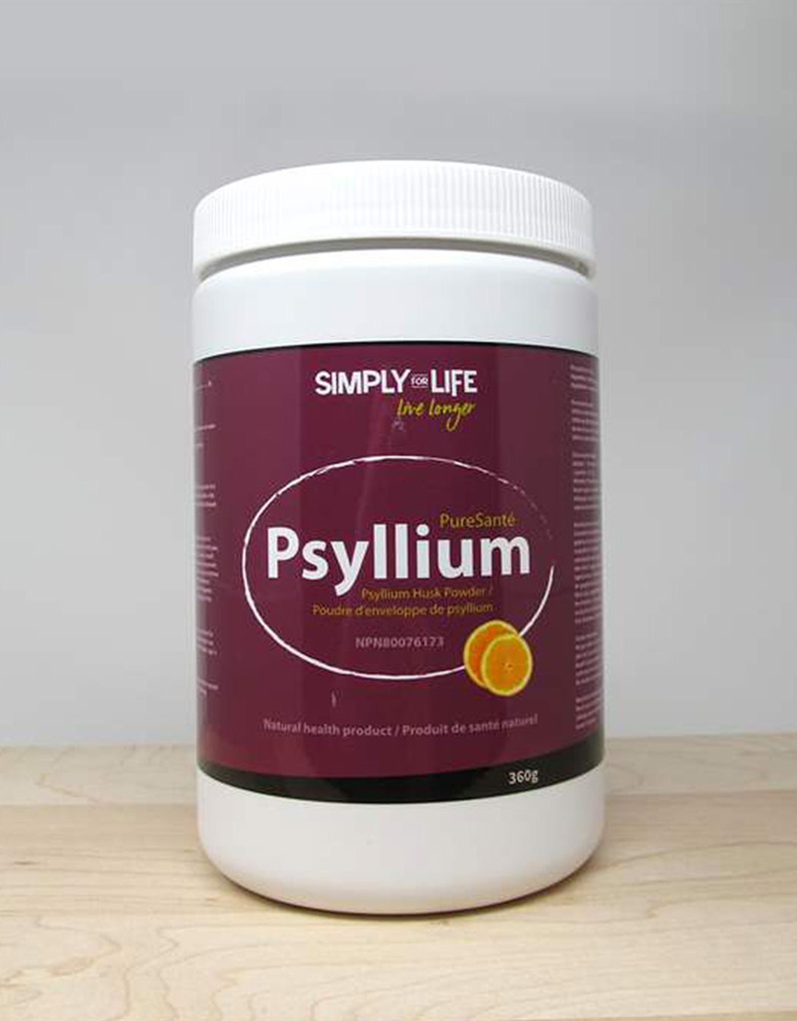 Simply Sante Simply Sante - Psyllium Powder, Orange (360g)