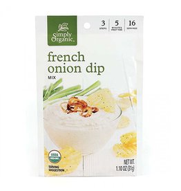 Simlpy Organic Simply Organic - Seasoning Mix, French Onion Dip