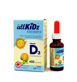 Allkidz Allkidz - Vitamin D3 Drops