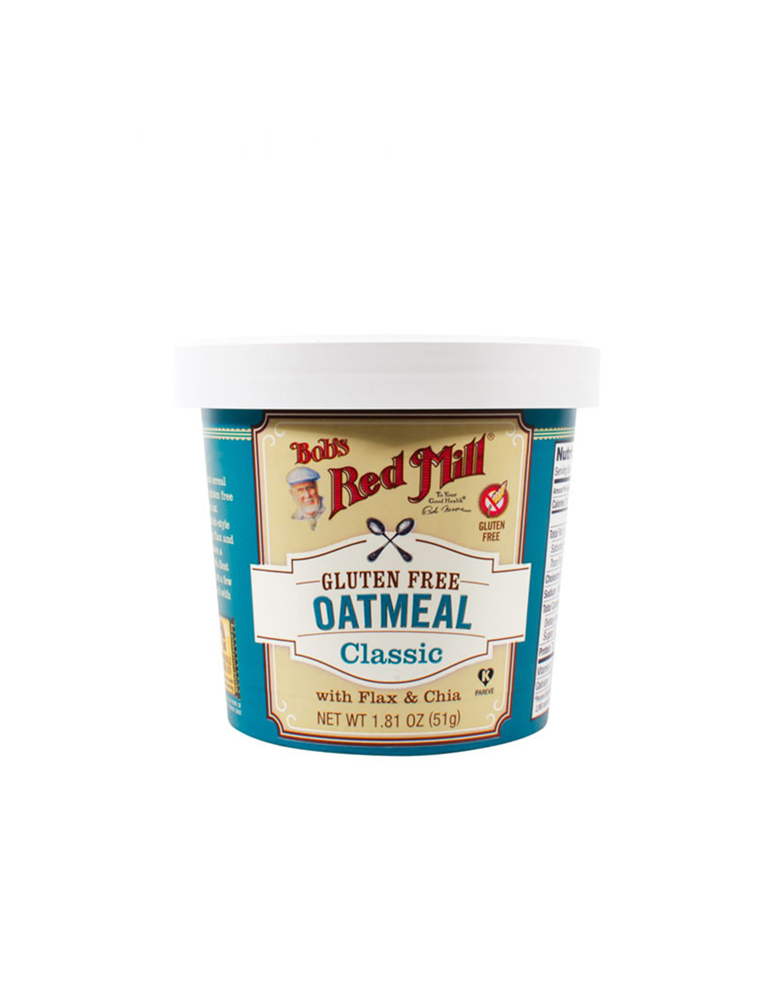 Bob's Red Mill Bobs Red Mill - Oatmeal Cups, Classic (51g)