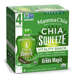 Mamma Chia Mamma Chia - Chia Squeeze, Green Magic (Box)