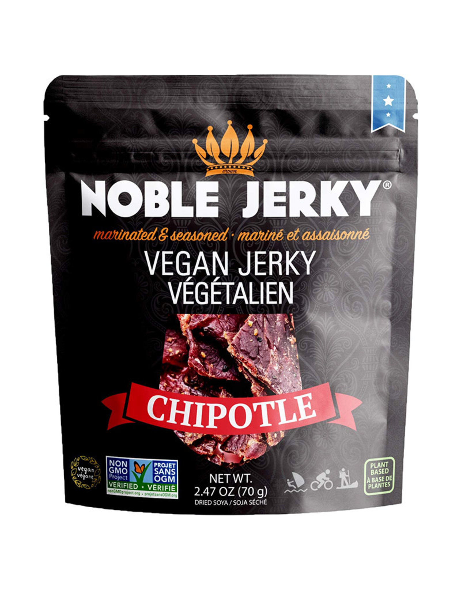 Noble Jerky Noble Jerky - Vegan Jerky, Chipotle (70g)