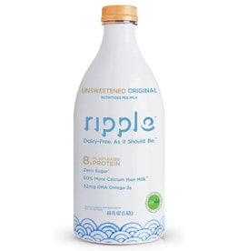 Ripple Vegan Milk Ripple - Vegan Milk, Original Unsweetened (1.42L)