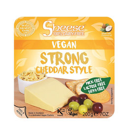 Sheese Sheese - Vegan Cheese Block, Strong Cheddar (200g)