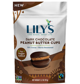 Lily's Sweets Lilys Sweets - Peanut Butter Cups, Dark Chocolate (91g)