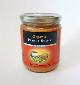 Nuts To You NTY - Organic Peanut Butter, Smooth (500g)