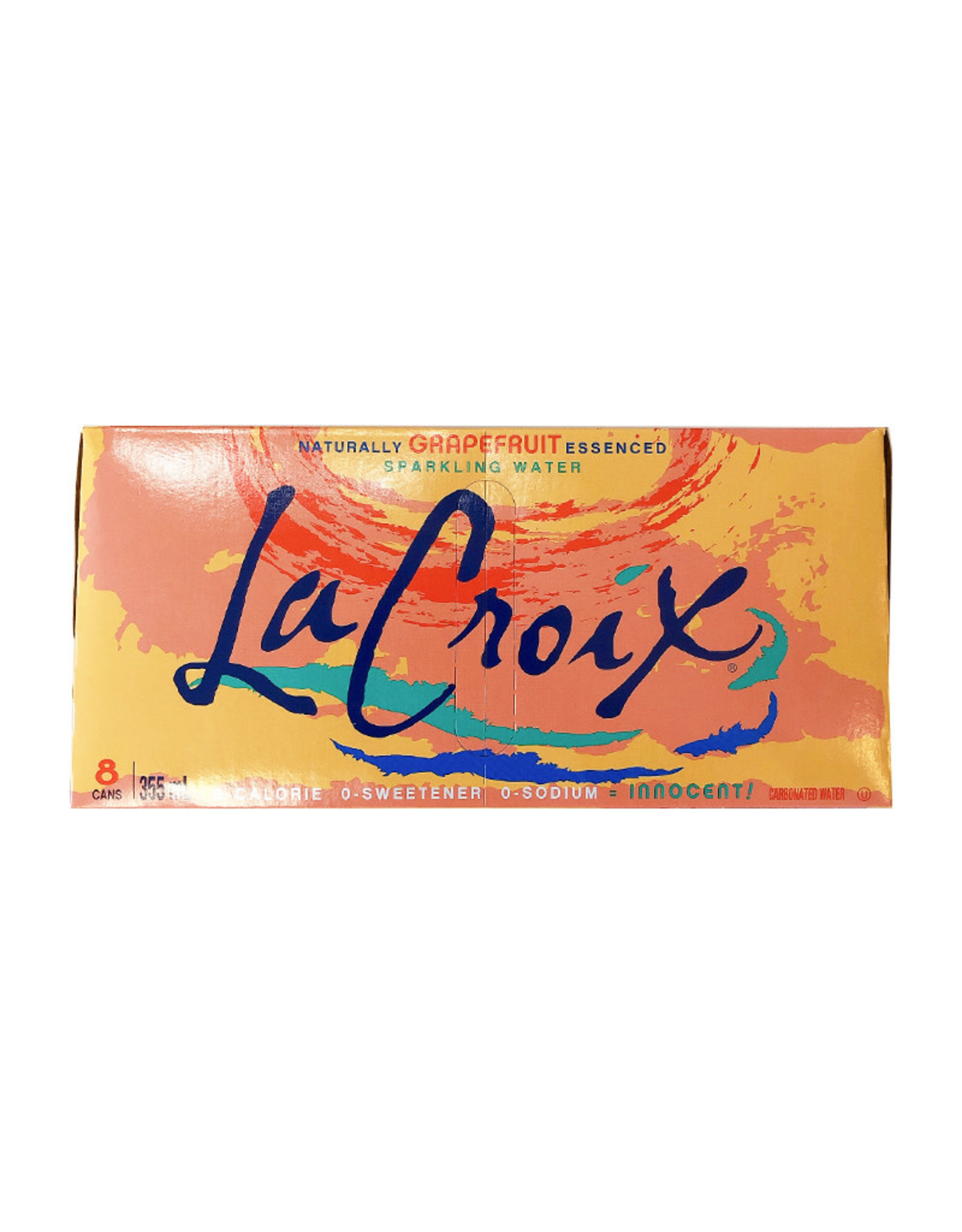 La Croix La Croix - Sparkling Water, Grapefruit (8 Pack)