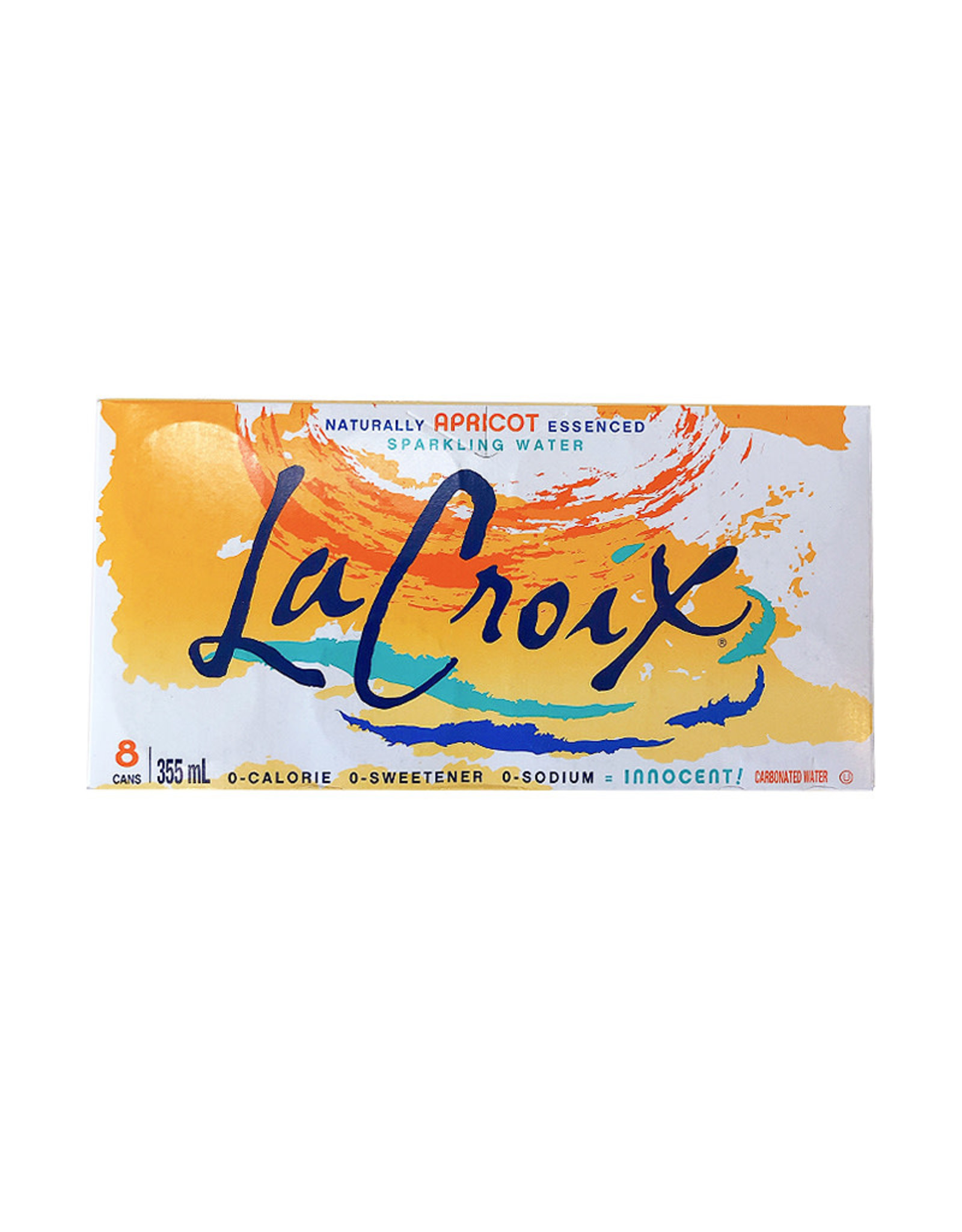 La Croix La Croix - Sparkling Water, Apricot (8 Pack)
