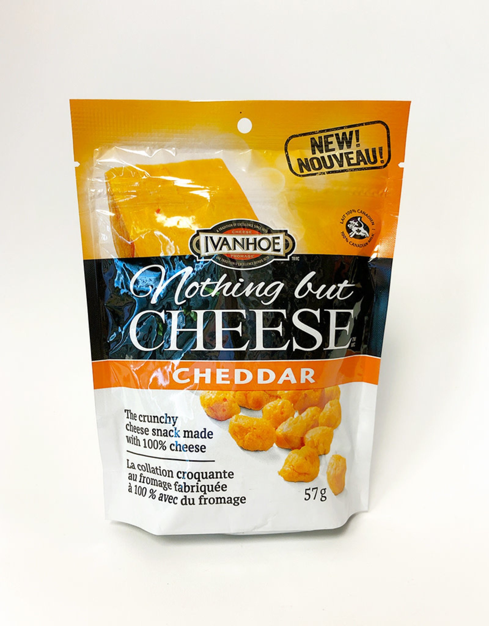 Ivanhoe Ivanhoe - Nothing But Cheese, Cheddar (57g)