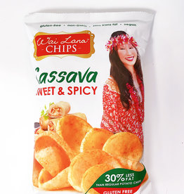 Wai Lana Wai Lana - Cassava Chips, Sweet & Spicy (85g)