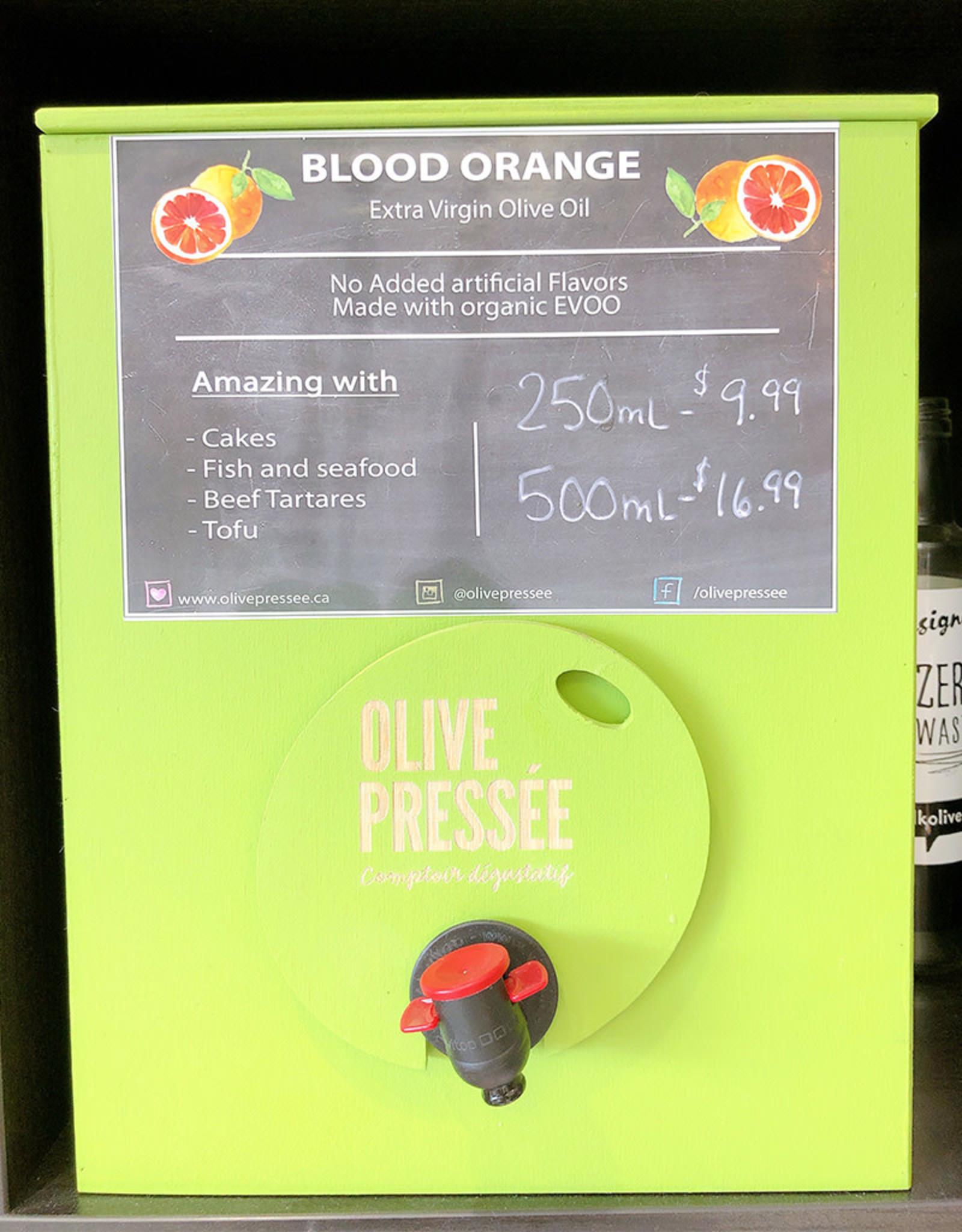 Olive Pressee Olive Pressee - Bloody Orange EVOO, 250ml