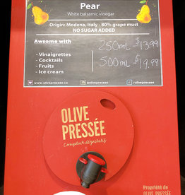 Olive Pressee Olive Pressee - Pear White Balsamic, 250ml
