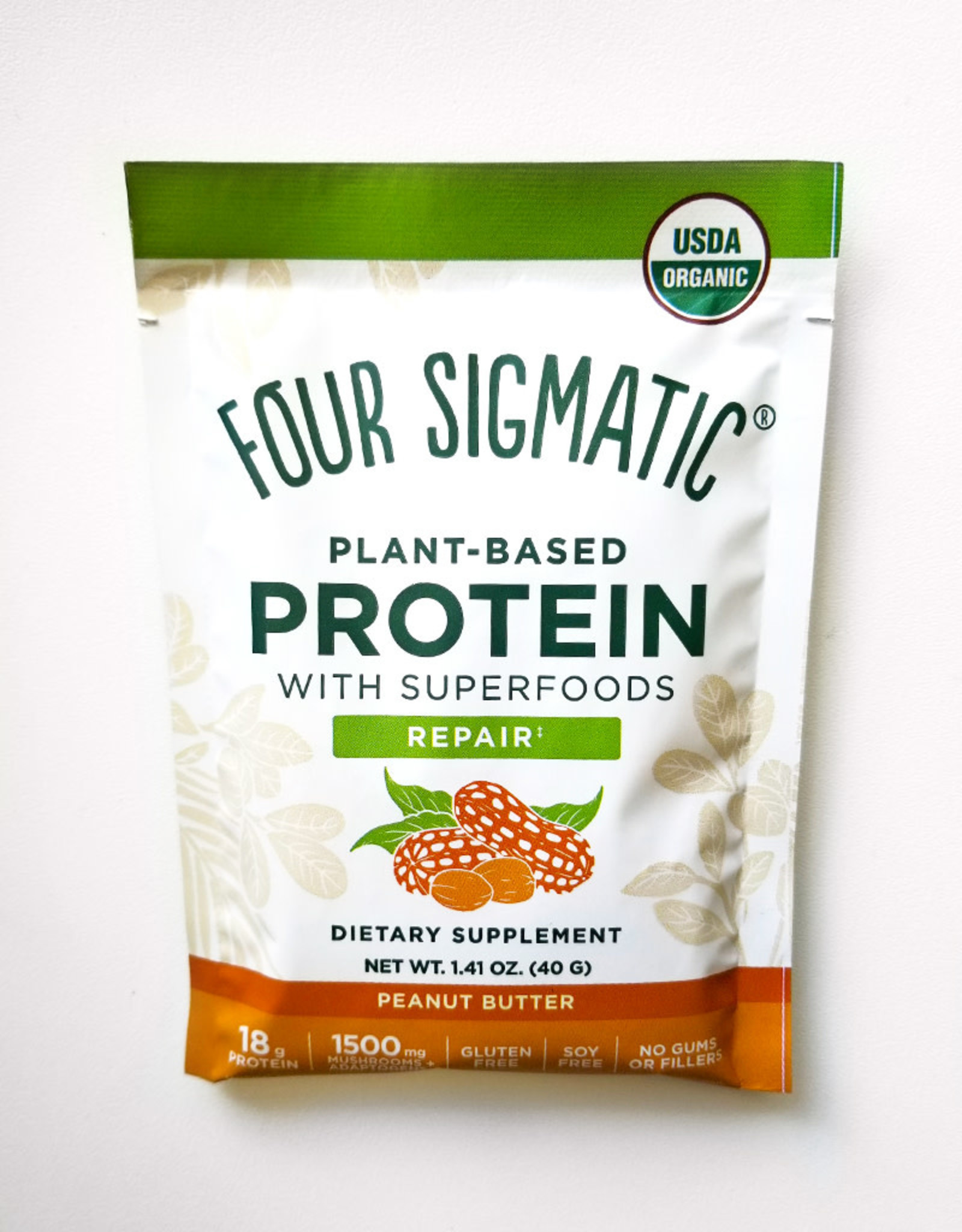 Four Sigmatic Four Sigmatic - Protein Pouch, Peanut Butter