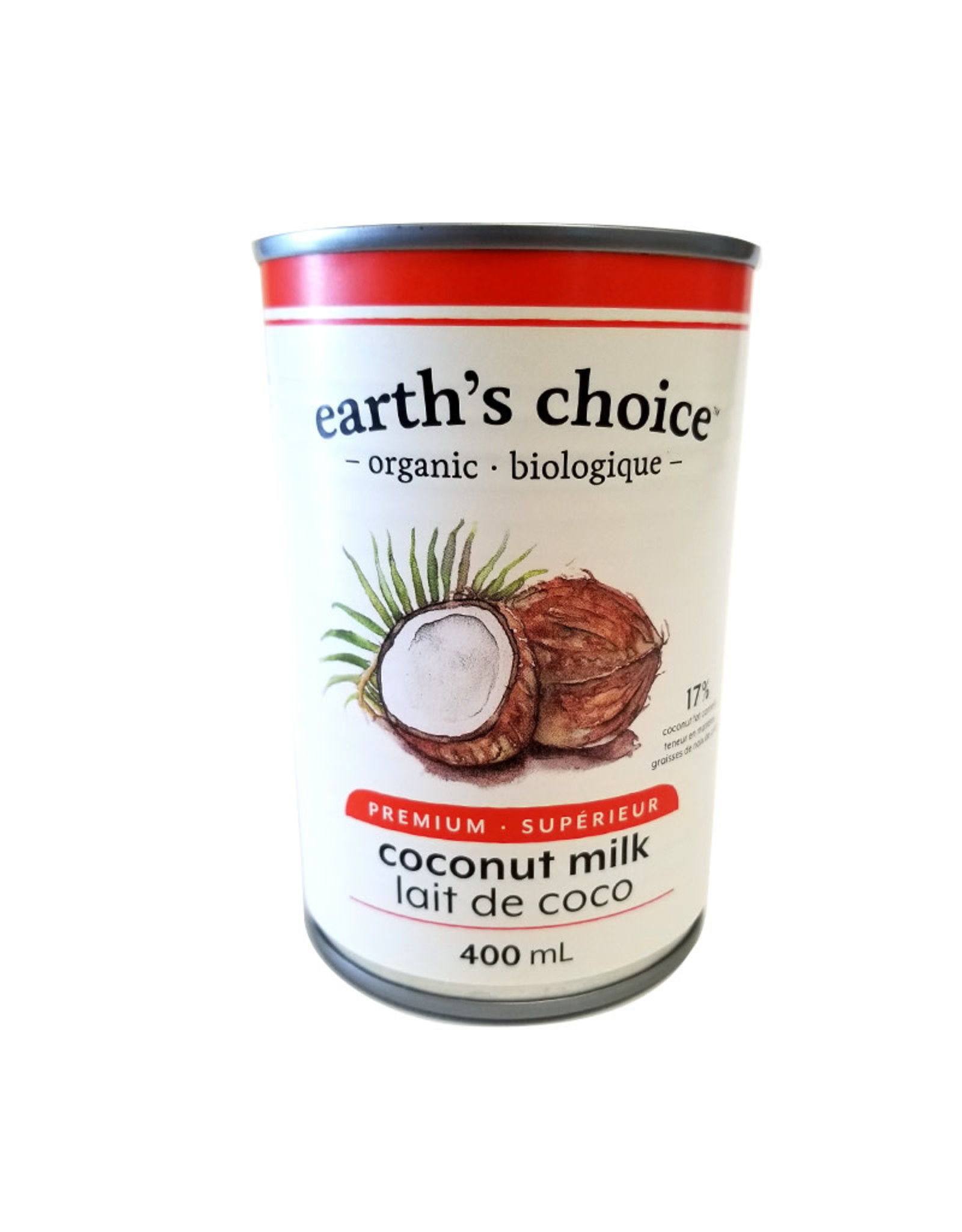 Earth's Choice Earths Choice - Organic Coconut Milk (400ml)