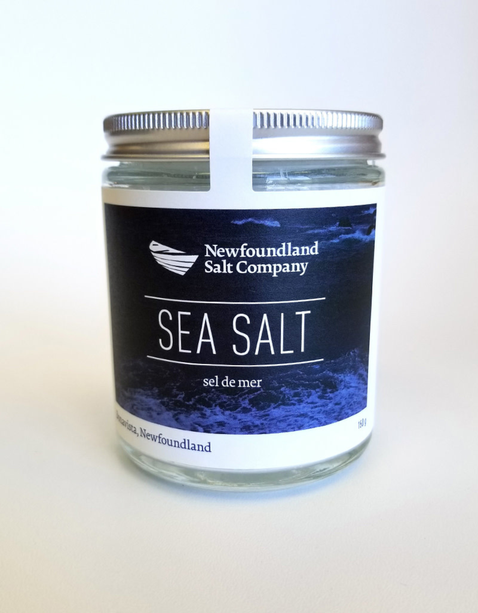 Newfoundland Salt Company Newfoundland Salt Company - Sea Salt Glass Jar (150g)