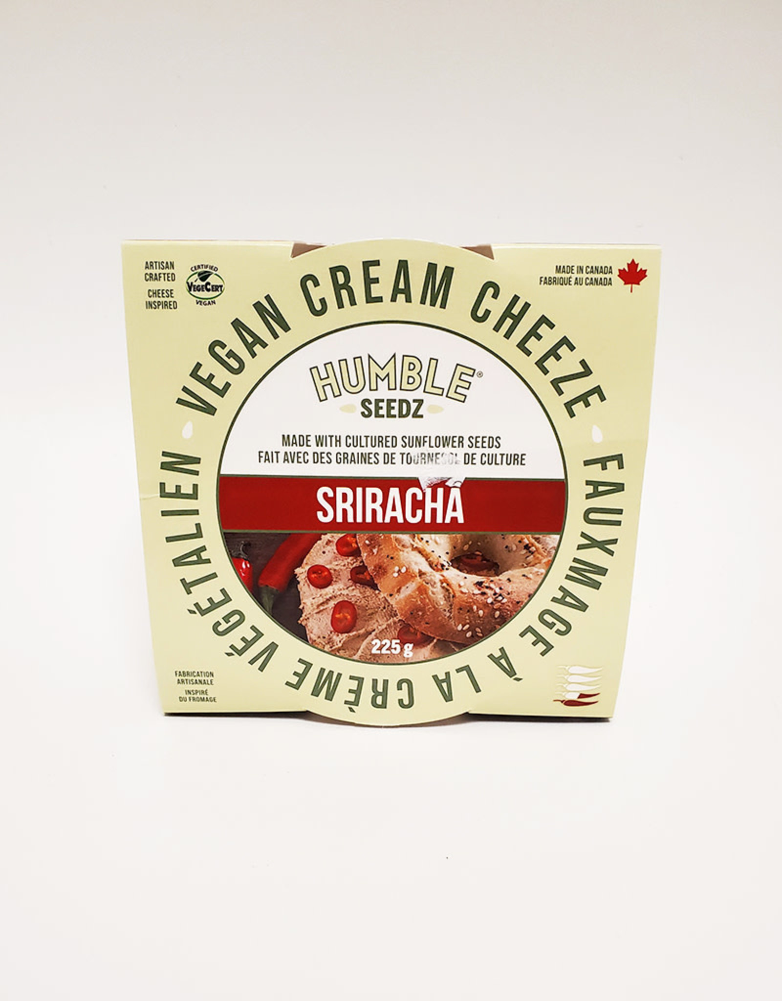 Humble Seedz Humble Seedz - Vegan Cream Cheese, Sriracha (225g)