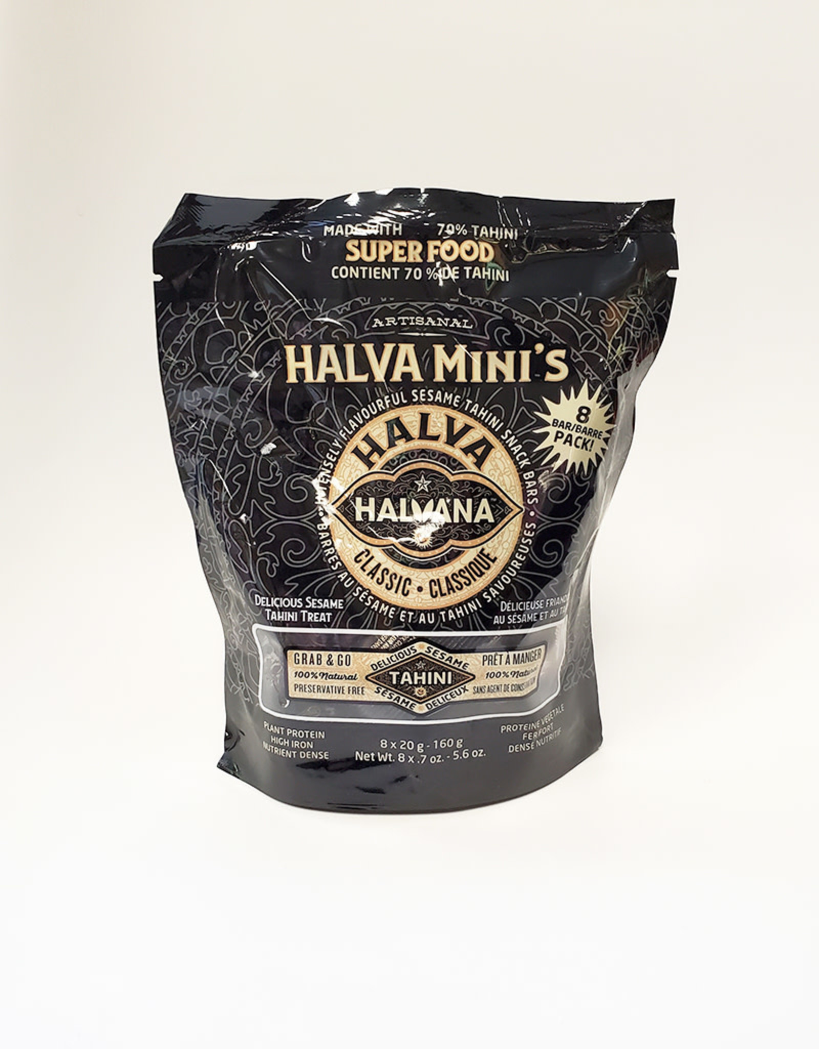 Halvana Halvana - Sesame Tahini Treat, Halva Mini Classic (8x20g)