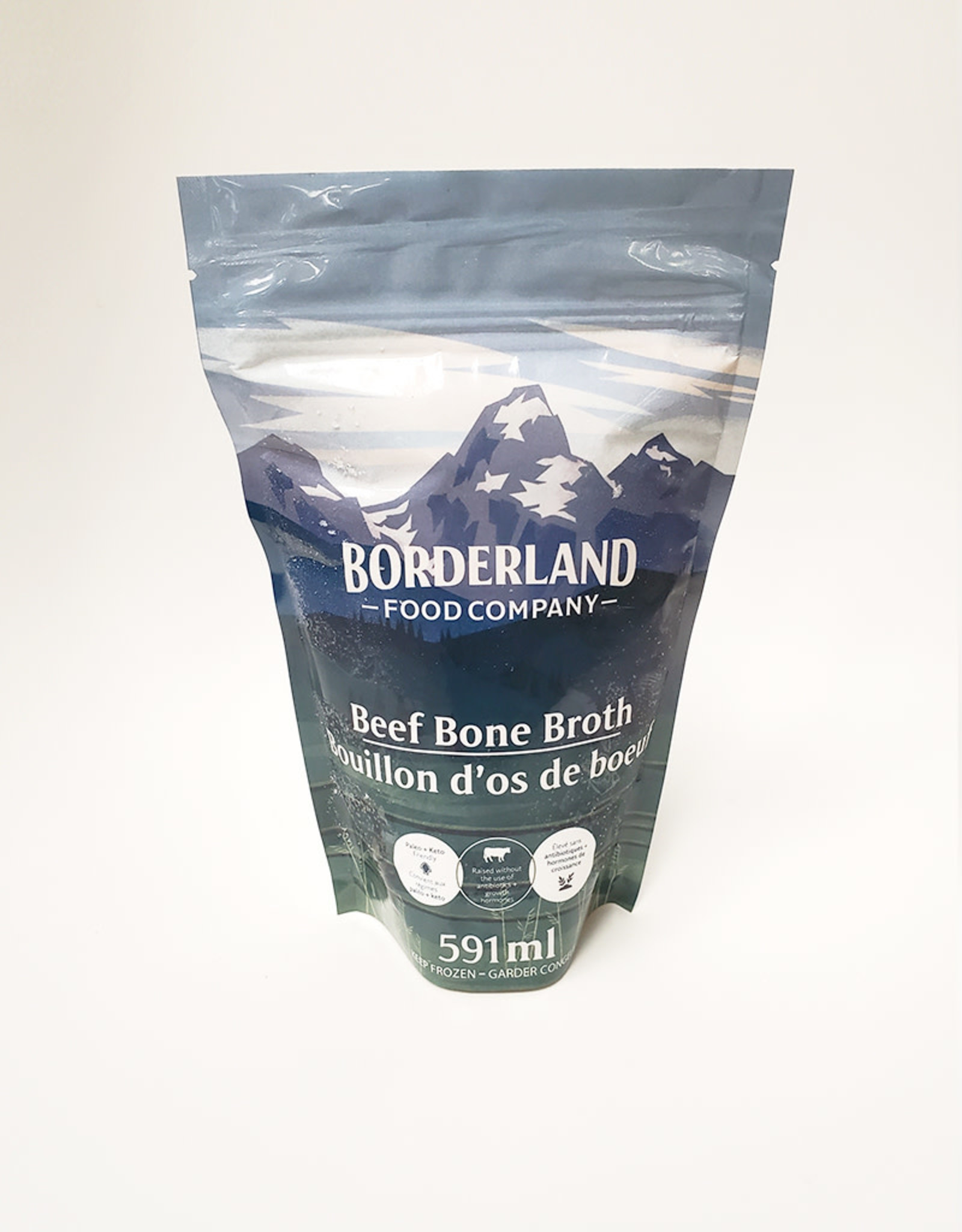 Borderland Food BorderLand Food- Bone Broth, Beef (591mL)