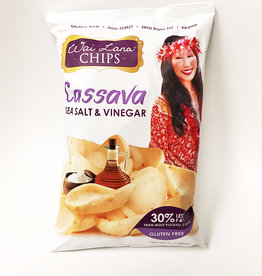 Wai Lana Wai Lana - Cassava Chips, Salt & Vinegar (85g)