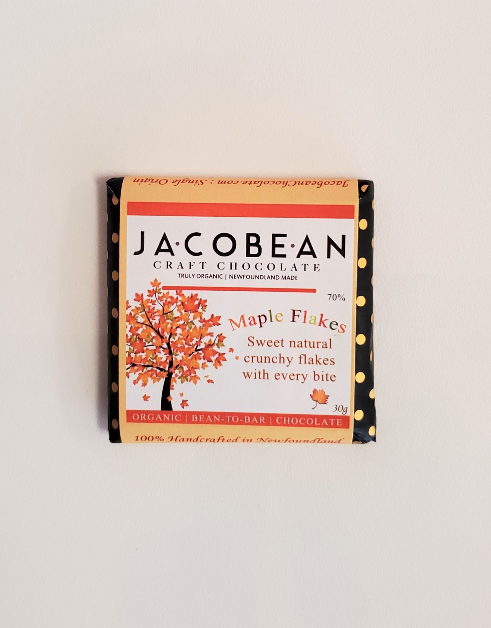 Jacobean Jacobean - Chocolate, Maple Flakes (30g)