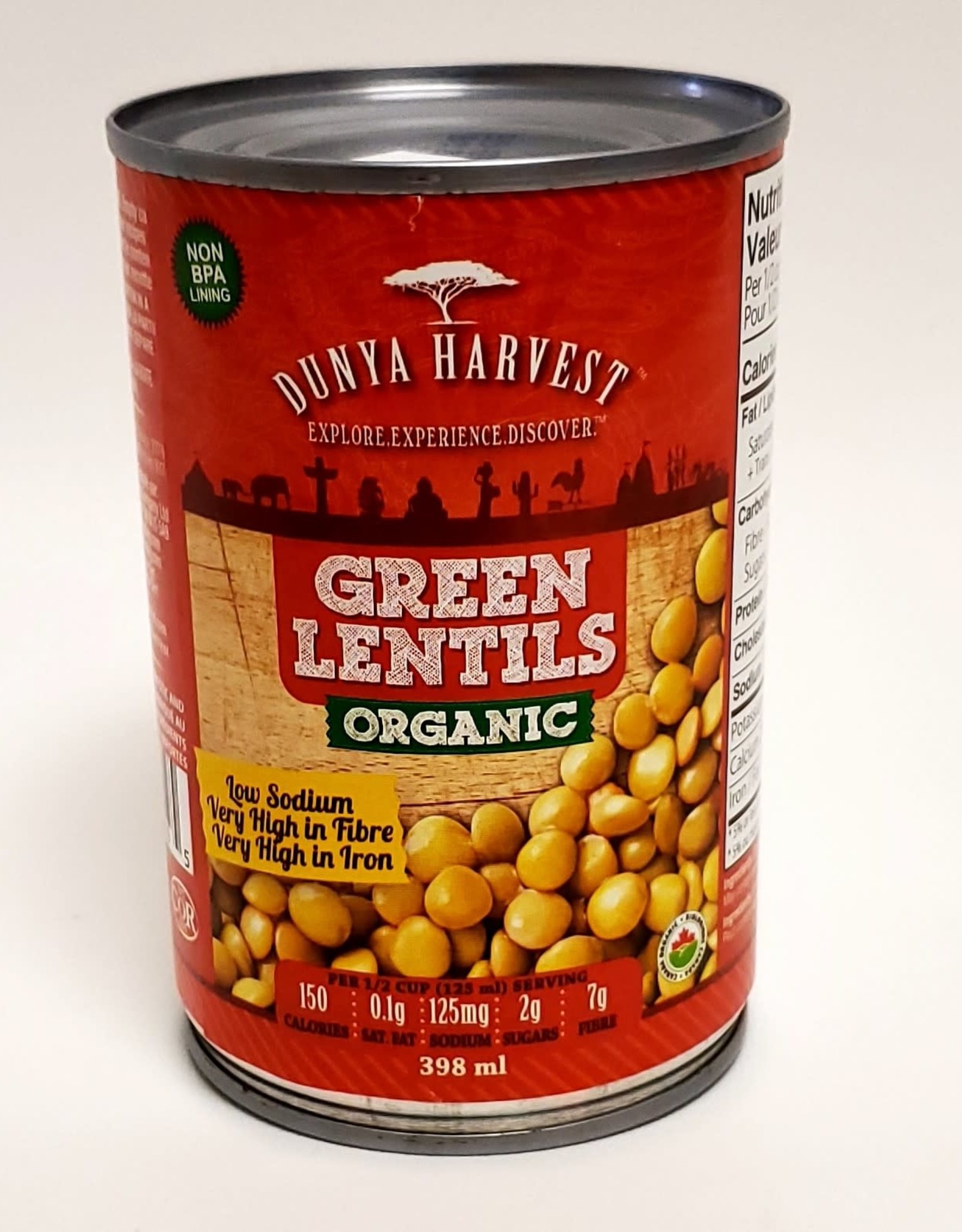 Dunya Harvest Dunya Harvest - Organic Lentils (398ml)