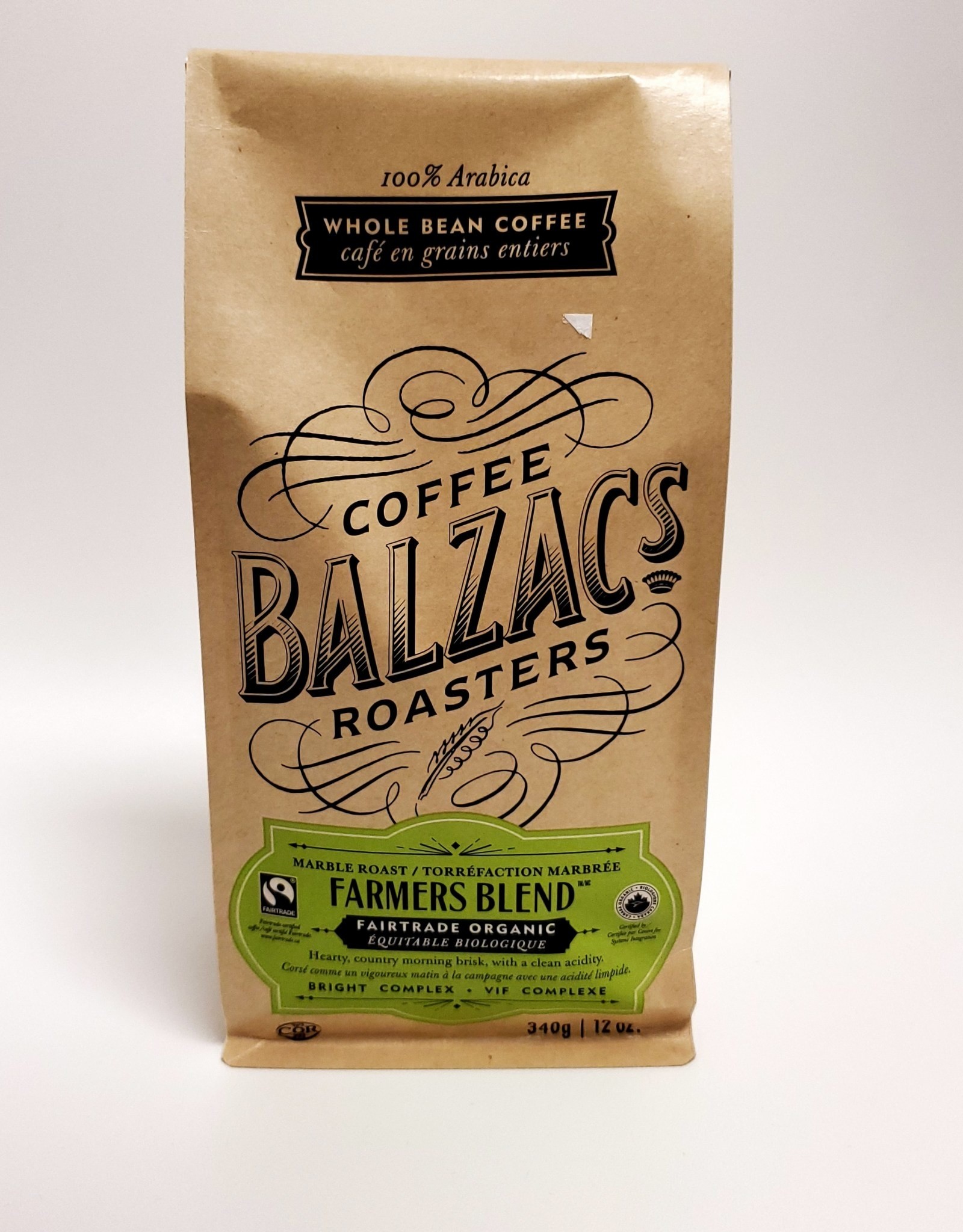 Balzac Balzac - Coffee Beans, Farmers Blend (340g)