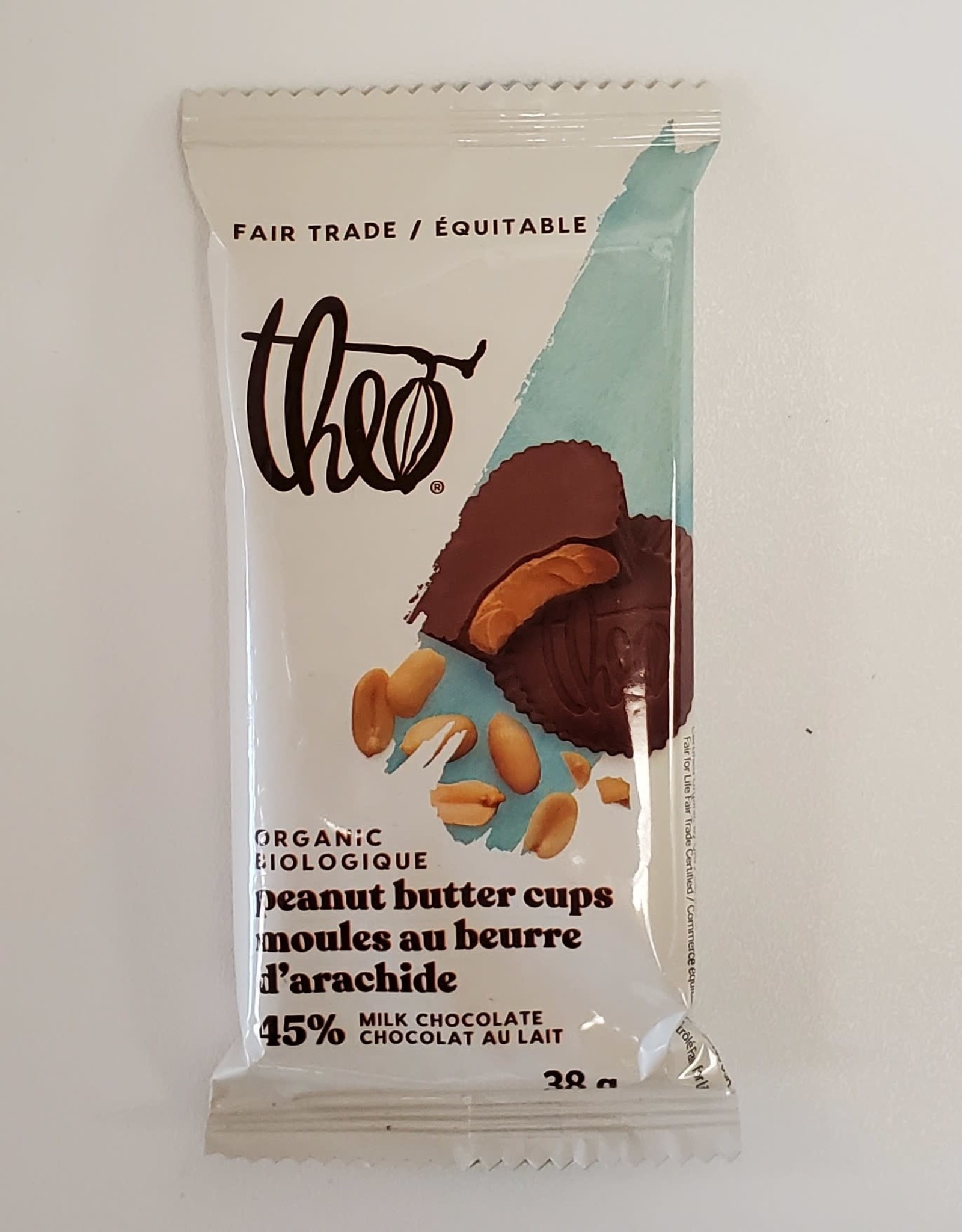 Theo Theo - Peanut Butter Cups, Milk (36g)