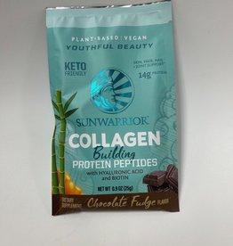SunWarrior Sunwarrior - Collagen Building Peptides, Chocolate Fudge (25g)