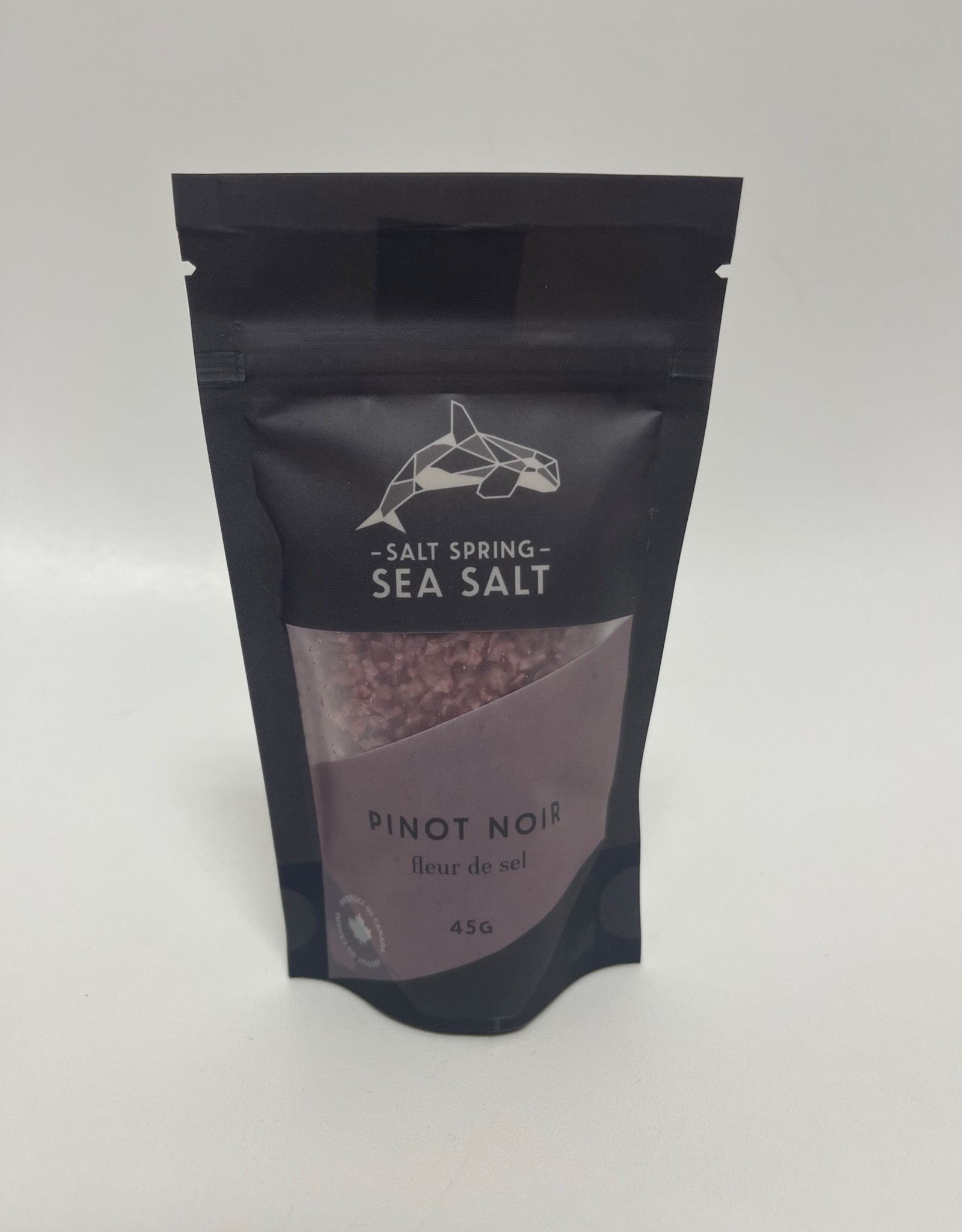 Salt Spring Sea Salt Salt Spring Sea Salt - Sea Salt, Pinot Noir (45g)