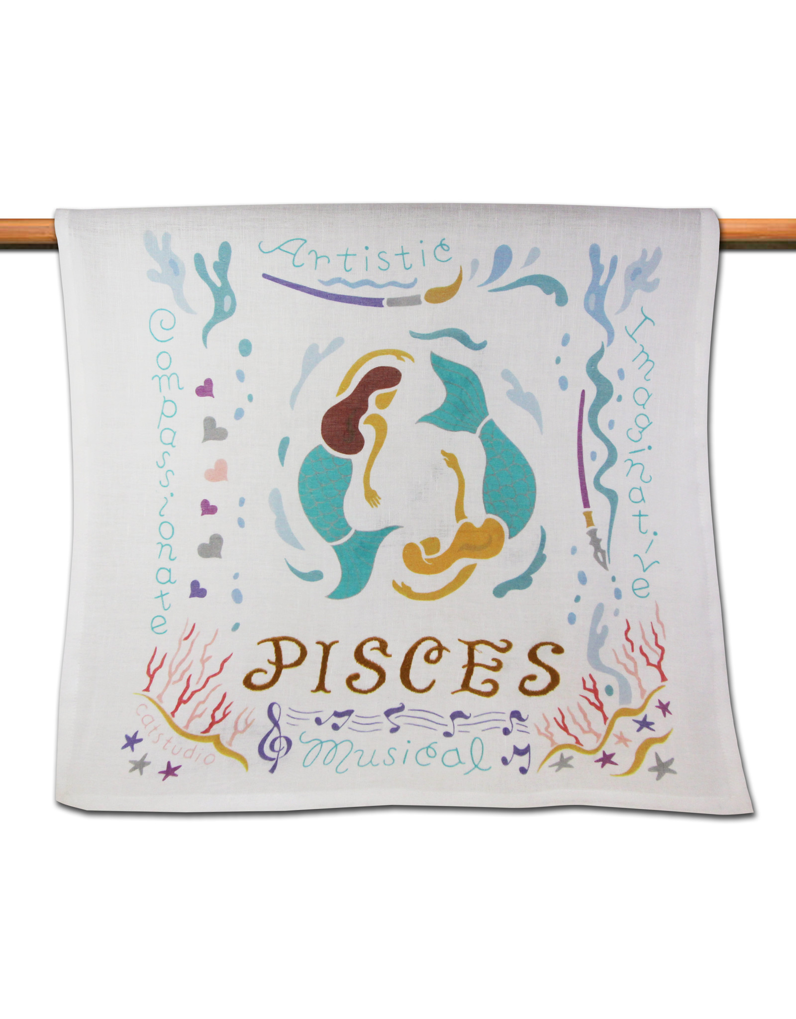 Catstudio Astrology Dish Towel