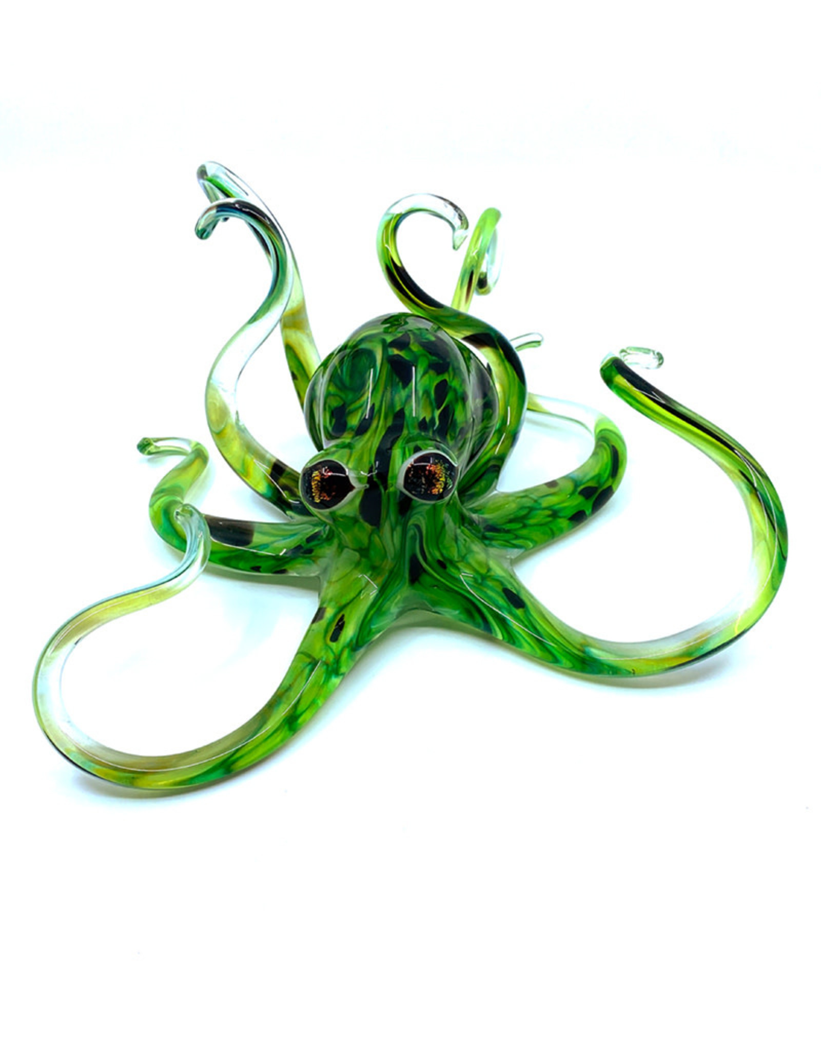 MICHAEL HOPKO SMALL SPRING GREEN OCTOPUS