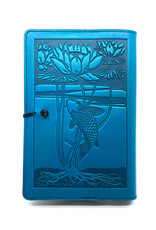 OBERON DESIGN WATER LILY KOI JOURNAL (SKY BLUE)